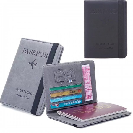 Wallet Passport Cover Cards Holder